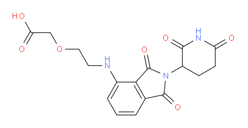 2-(2-((2-(2,6-dioxopiperidin-3-yl)-1,3-dioxoisoindolin-4-yl)amino)ethoxy)acetic acid