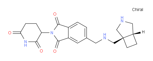 5-((((1R,5R)-3-azabicyclo[3.2.0]heptan-1-ylmethyl)amino)methyl)-2-(2,6-dioxopiperidin-3-yl)isoindoline-1,3-dione
