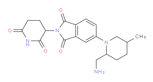 5-(2-(aminomethyl)-5-methylpiperidin-1-yl)-2-(2,6-dioxopiperidin-3-yl)isoindoline-1,3-dione