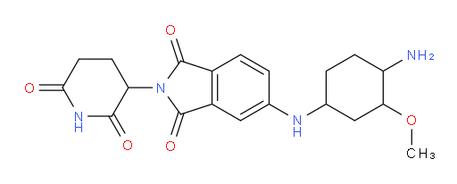 5-((4-amino-3-methoxycyclohexyl)amino)-2-(2,6-dioxopiperidin-3-yl)isoindoline-1,3-dione