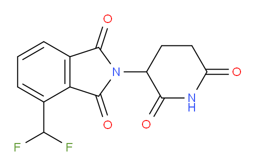 4-(difluoromethyl)-2-(2,6-dioxopiperidin-3-yl)isoindoline-1,3-dione