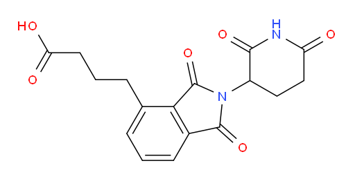 4-(2-(2,6-dioxopiperidin-3-yl)-1,3-dioxoisoindolin-4-yl)butanoic acid