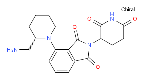 4-((S)-2-(aminomethyl)piperidin-1-yl)-2-(2,6-dioxopiperidin-3-yl)isoindoline-1,3-dione