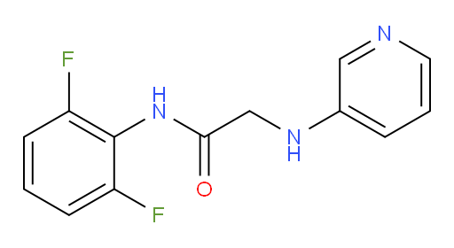 N-(2,6-difluorophenyl)-2-(pyridin-3-ylamino)acetamide