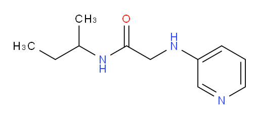 N-(sec-butyl)-2-(pyridin-3-ylamino)acetamide