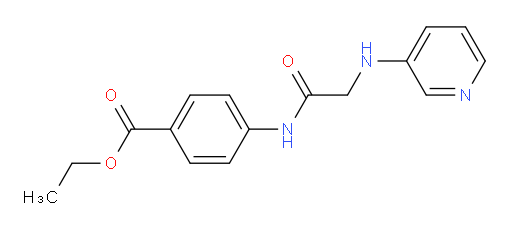 ethyl 4-(2-(pyridin-3-ylamino)acetamido)benzoate