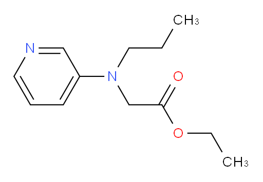 ethyl 2-(propyl(pyridin-3-yl)amino)acetate