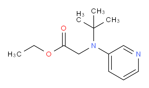 ethyl 2-(tert-butyl(pyridin-3-yl)amino)acetate