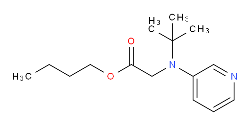 butyl 2-(tert-butyl(pyridin-3-yl)amino)acetate