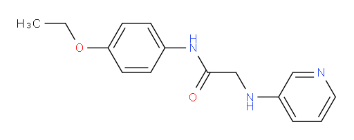 N-(4-ethoxyphenyl)-2-(pyridin-3-ylamino)acetamide