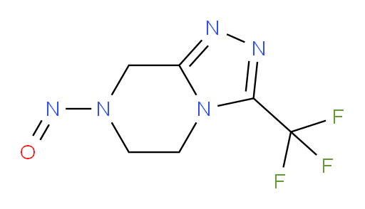5,6,7,8-Tetrahydro-7-nitroso-3-(trifluoromethyl)-[1,2,4]-Triazolo[4,3-a]pyrazine