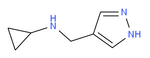 N-((1H-pyrazol-4-yl)methyl)cyclopropanamine