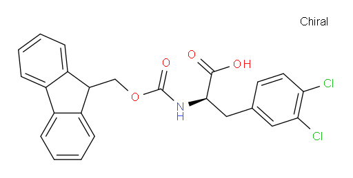 (2R)-3-(3,4-dichlorophenyl)-2-({[(9H-fluoren-9-yl)methoxy]carbonyl}amino)propanoic acid