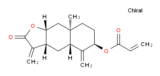 (3aR,4aR,6R,8aR,9aR)-8a-methyl-3,5-dimethylene-2-oxododecahydronaphtho[2,3-b]furan-6-yl acrylate