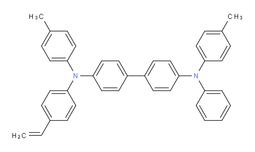 N4-phenyl-N4,N4'-di-p-tolyl-N4'-(4-vinylphenyl)-[1,1'-biphenyl]-4,4'-diamine