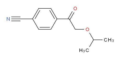 4-(2-isopropoxyacetyl)benzonitrile