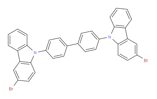 4,4'-bis(3-bromo-9H-carbazol-9-yl)-1,1'-biphenyl