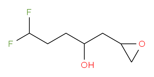 5,5-difluoro-1-(oxiran-2-yl)pentan-2-ol