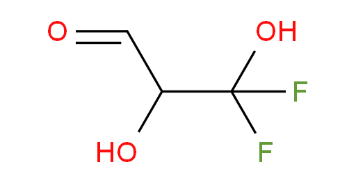 3,3-difluoro-2,3-dihydroxypropanal