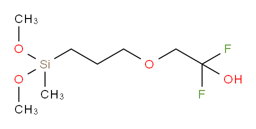 2-(3-(dimethoxy(methyl)silyl)propoxy)-1,1-difluoroethanol