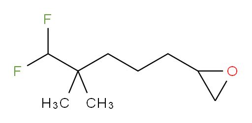2-(5,5-difluoro-4,4-dimethylpentyl)oxirane