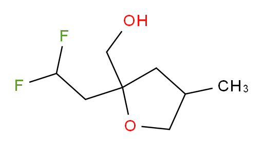 (2-(2,2-difluoroethyl)-4-methyltetrahydrofuran-2-yl)methanol
