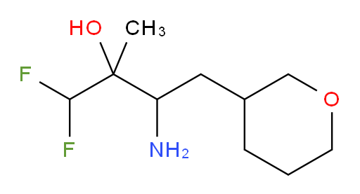 3-amino-1,1-difluoro-2-methyl-4-(tetrahydro-2H-pyran-3-yl)butan-2-ol