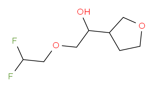 2-(2,2-difluoroethoxy)-1-(tetrahydrofuran-3-yl)ethanol