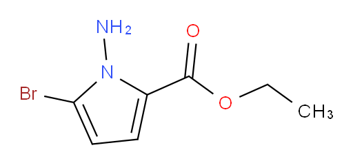 ethyl 1-amino-5-bromo-1H-pyrrole-2-carboxylate