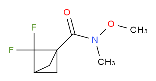 2,2-Difluoro-N-methoxy-N-methylbicyclo[1.1.1]pentane-1-carboxamide