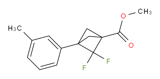 Methyl 2,2-difluoro-3-(3-methylphenyl)bicyclo[1.1.1]pentane-1-carboxylate