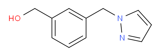 3-(1H-Pyrazol-1-ylmethyl)benzenemethanol (ACI)