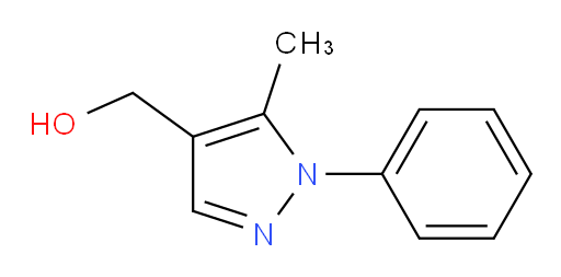 5-Methyl-1-phenyl-1H-pyrazole-4-methanol (ACI)
