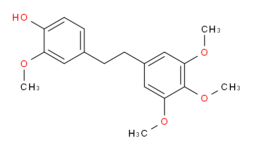 2-Methoxy-4-[2-(3,4,5-trimethoxyphenyl)ethyl]phenol (ACI)