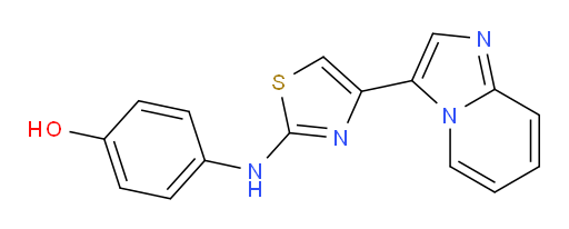 4-[(4-Imidazo[1,2-a]pyridin-3-yl-2-thiazolyl)amino]phenol (ACI)