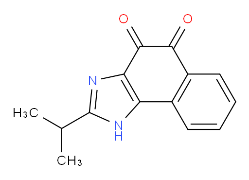 2-(1-Methylethyl)-3H-naphth[1,2-d]imidazole-4,5-dione (ACI)