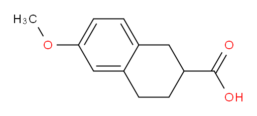 6-Methoxy-1,2,3,4-tetrahydronaphthalene-2-carboxylic acid