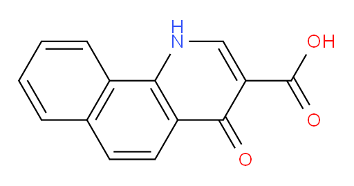 1,4-Dihydro-4-oxobenzo[h]quinoline-3-carboxylic acid (ACI)