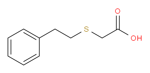 2-[(2-Phenylethyl)thio]acetic acid (ACI)