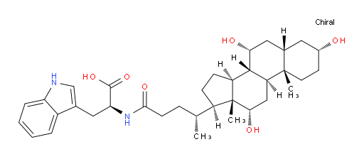 N-[(3α,5β,7α,12α)-3,7,12-Trihydroxy-24-oxocholan-24-yl]tryptophan (ACI)