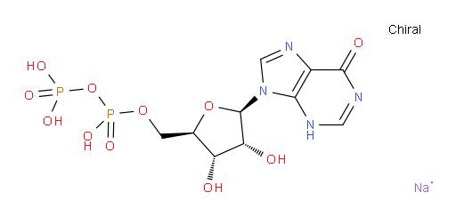 Inosine 5′-(trihydrogen diphosphate), sodium salt (1:2) (ACI)