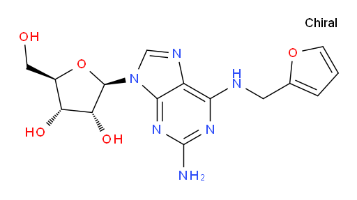 Adenosine, 2-amino-N-(2-furanylmethyl)- (9CI)