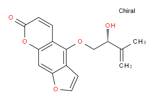 4-[[(2R)-2-Hydroxy-3-methyl-3-buten-1-yl]oxy]-7H-furo[3,2-g][1]benzopyran-7-one (ACI)