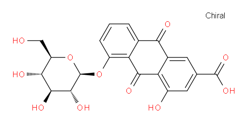 Rhein 8-O-β-D-glucopyranoside