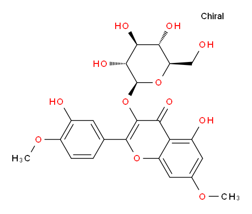 Ombuin 3-O-β-D-glucopyranoside