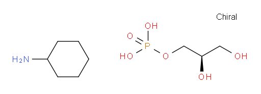 1,2,3-Propanetriol, 1-(dihydrogen phosphate), (2R)-, compd. with cyclohexanamine (1:2) (9CI, ACI)