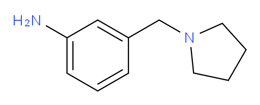 3-(1-Pyrrolidinylmethyl)benzenamine (ACI)