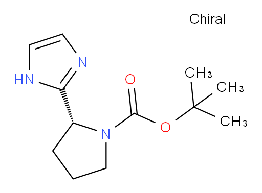 1,1-Dimethylethyl (2R)-2-(1H-imidazol-2-yl)-1-pyrrolidinecarboxylate (ACI)