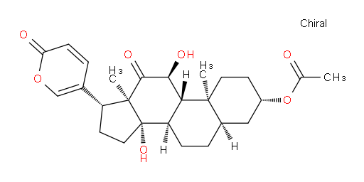 (3β,5β,11α)-3-(Acetyloxy)-11,14-dihydroxy-12-oxobufa-20,22-dienolide (ACI)