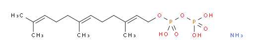 Diphosphoric acid, P-[(2E,6E)-3,7,11-trimethyl-2,6,10-dodecatrien-1-yl] ester, ammonium salt (1:3) (ACI)